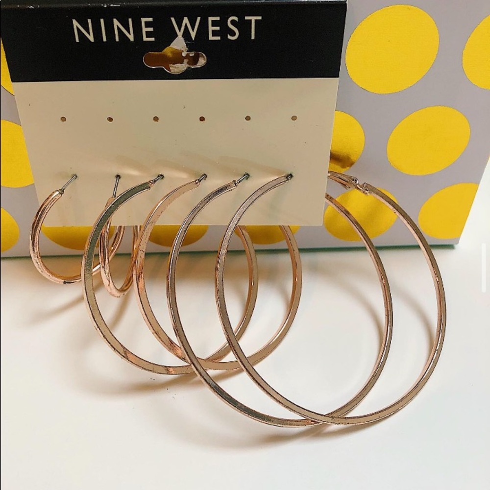 Nine West Rose Gold Earrings